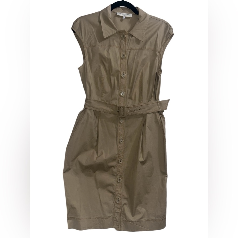 Vintage Midi Shirt Dress